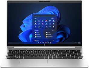 Ноутбук HP ProBook 450 G10 с 15,6-дюймовым дисплеем FHD IPS, процессором Intel Core i7-1355U, графикой Intel Iris Xe, подсветкой, оперативной памятью DDR4 32 ГБ, твердотельным накопителем NVMe 2 ТБ, Windows 11, серебристым Pike 1000011205