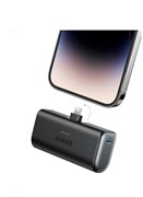 Портативное зарядное устройство со встроенным разъемом Lightning, сертифицировано MFi, аккумулятор 5000 мА·ч, 12 Вт, совместимо с iPhone 14/14 Pro/14 Plus/14 Pro Max, iPhone 13 и 12/11/X (черный) 1000016733 Портативное зарядное устройство со встроенным разъемом Lightning, сертифицировано MFi, аккумулятор 5000 мА·ч, 12 Вт, совместимо с iPhone 14/14 Pro/14 Plus/14 Pro Max, iPhone 13 и 12/11/X (черный) 1000016733