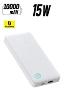 Портативный внешний аккумулятор, зарядное устройство USB-C высокой емкости с портами PD USB-C и QC USB-A, аккумулятор с быстрой зарядкой 15 Вт, совместим с iPhone 16 Plus, 16 Pro, 16 Pro Max, 15, 14, 13, 12 серии, Samsung Galaxy S24/S23, iPad Air/Pro, пла 1000016793