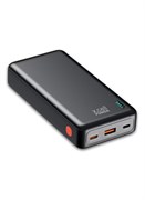 Внешний аккумулятор Xcell 20 000 мА·ч | USB-C PD 20 Вт + USB-A 18 Вт | Двойной вход для зарядки | Портативная зарядная станция высокой ёмкости | Совместимость с iPhone, MacBook Air, Samsung Galaxy, iPad Pro | 72 часа работы — чёрный 1000016798