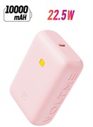 Портативный внешний аккумулятор 10000 мА·ч с быстрой зарядкой — PD 22,5 Вт с портом USB-C, QC 3.0 для высокоскоростной подачи питания, стильный и прочный дизайн — совместим с iPhone 17/17 Air/17 Pro/17 Pro Max/16/15/14/13/12, Galaxy S25/S24/S23, iPad Pro, 1000016824