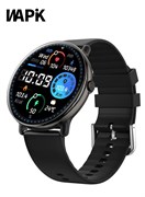 Умные часы корейского бренда Y6? Умные часы для бизнеса, водонепроницаемые, фитнес-часы, Bluetooth-звонки, совместимые с Android и iOS, умные часы для мужчин, AMOLED-дисплей, мониторинг пульса, черный цвет. 1000017042