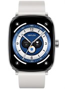 Смарт-часы для мужчин и женщин, дисплей AMOLED 2,01 дюйма, Bluetooth-гарнитура (ответ/совершение вызовов), два ремешка, фитнес-трекер со 150 спортивными режимами, защита IP68, совместимость с iOS и Android, RS5, белый цвет 1000017079