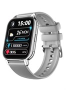 Умные часы корейского бренда P5S, деловые умные часы, водонепроницаемые фитнес-часы, Bluetooth-звонки, умные часы для мужчин, цинковое сплавное вакуумное покрытие, мониторинг сердечного ритма, умные часы для женщин, серебристые 1000017093