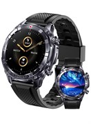 Мужские умные часы с функцией Bluetooth-звонков, HD-экраном 1,52 дюйма, водонепроницаемые, с фонариком, более 100 спортивными режимами, пульсометром и монитором сна 500 мА·ч, фитнес-трекер для iOS и Android 1000017129