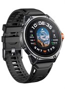 Умные часы Alfa Urban Sports с 1,43-дюймовым AMOLED-дисплеем, умными звонками по Bluetooth, мониторингом уровня стресса, мониторингом сна, мониторингом здоровья, прочные мужские умные часы для занятий в спортзале и на открытом воздухе, черные 1000017180