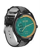 Ультратонкие смарт-часы GT5 с 1,53-дюймовым AMOLED-дисплеем, NFC, голосовым помощником на базе искусственного интеллекта, режимами нескольких видов спорта, чёрный формальный ремешок | Дополнительные ремешки-цепочки и силиконовые ремешки бесплатно 1000017198