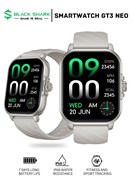Умные часы GT3 Neo с дисплеем 2,01 дюйма, 7-дневным временем автономной работы, защитой от воды и пыли IP68, 100 спортивными режимами и отслеживанием показателей здоровья — серебристый 1000017214