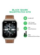 Умные часы GT3 с дисплеем AMOLED 1,96 дюйма, более 100 спортивных режимов, аккумулятором до 10 дней, Bluetooth-звонками с ENC и водонепроницаемостью IP68 (двойной ремешок) — серебристый 1000017254