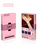 Умные часы WS 58 Mini, 3 браслета, HD-дисплей, Bluetooth-звонки, водонепроницаемые, совместимые с Android и iOS | Розовый 1000017266