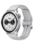 Xiaomi Watch S4 Silver, 486 мА·ч | Смарт-часы | 1,43-дюймовый AMOLED-дисплей, длительное время автономной работы, Bluetooth-звонки, шумоподавление, улучшенное определение состояния здоровья, 15 дней автономной работы, серебристый 1000017269