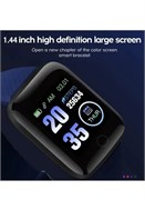 Умные часы STILL с сенсорным дисплеем 1,44 дюйма, отслеживанием пульса и SpO2, поддержкой вызовов по Bluetooth, режимами нескольких видов спорта, водонепроницаемостью IPX4, монитором сна, фитнес-трекером, совместимыми с Android/iOS 1000017270