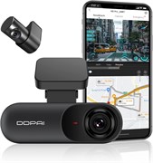 DDPAI Dash Cam Передняя и задняя автомобильная камера 2.5K, передняя камера 1600P 1080P для автомобилей, встроенный автомобильный видеорегистратор с Wi-Fi GPS, датчик ночного видения Sony IMX335, WDR, режим парковки 24 часа, максимальная поддержка 512G, N 1000017329
