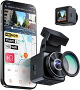 Мини-видеорегистратор Vantrue E1 Pro 4K, камера ночного видения STARVIS 2 PlatePix™ HDR, встроенный 5G WiFi GPS, экран IPS 1,54 дюйма, поддержка LTE, голосовое управление, режим круглосуточной буферизации парковки, поддержка до 1 ТБ 1000017350