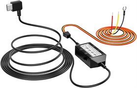 Кабель VIOFO HK4 для подключения, кабель USB-C для видеорегистраторов серий A329/A229/A119Mini2/A139Pro/WM1/T130, защита от низкого напряжения в режиме парковки (предохранитель не входит в комплект) 1000017364