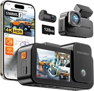 Новый 3-канальный видеорегистратор WOLFBOX X5 4K HDR, STARVIS 2 IMX678, камера заднего вида 4K+2.5K+1080P для салона автомобиля, карта памяти 128 ГБ, голосовое управление, Wi-Fi GPS 5,8 ГГц, сенсорный экран, цифровой сигнал, поддержка карты памяти 512 ГБ 1000017368