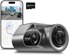 Умный автомобильный видеорегистратор Hirige M2 с бесплатной картой памяти на 32 ГБ в комплекте, разрешением 1296P Full HD, регулируемым обзором на 360°, управлением через приложение Wi-Fi, циклической записью и аварийной блокировкой с помощью G-сенсора 1000017418