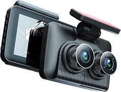 Передний и задний видеорегистратор STAYOUNG Dash Cam — автомобильная камера 1080P Full HD для камеры автомобильного видеорегистратора, с ночным видением, циклической записью, датчиком гравитации и монитором парковки (черный) 1000017436