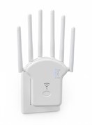 Повторитель WiFi-удлинителя, усилитель интернета 1200 Мбит/с, двухдиапазонный диапазон с портом Ethernet, функция умной розетки для умного домашнего офиса, поддерживает режим маршрутизатора AP, WiFi-маршрутизатор 24 ГГц и 5 ГГц 1000018315