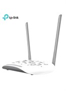 Точка доступа Wi-Fi TL-WA801N, беспроводной мост N300, 2,4 ГГц, 300 Мбит/с, поддержка нескольких SSID/клиента/моста/расширителя сигнала, 2 фиксированные антенны, поддержка пассивного PoE, белый/серый 1000018322