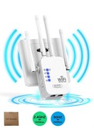 Усилитель сигнала WiFi, усилители сигнала WiFi для дома площадью до 9000 кв. футов 5G/2.4G, усилитель диапазона WiFi, беспроводной ретранслятор, усилитель дальнего действия с портом Ethernet, совместимый с Alexa 1000018059