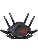 Четырехдиапазонный игровой роутер Rog Rapture GT-BE98 с Wi-Fi 7 и Aimesh, расширяемый, 25 Гбит/с, 320 МГц, 4K-QAM, два порта 10G, четыре порта 2.5G, VPN, мобильный модем 4G LTE/5G, черный 1000017999