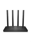 TP-Link AC1200 Archer A6 Smart WiFi, 5 ГГц гигабитный двухдиапазонный беспроводной интернет-маршрутизатор MU-MIMO, большая дальность покрытия благодаря 4 антеннам, черный цвет 1000018012