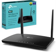 Беспроводной двухдиапазонный гигабитный маршрутизатор TP-Link AC1200 4G+ Cat6, разблокированный слот для SIM-карт 4G, с технологией MU-MIMO, черный 1000001384