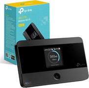 TP-Link 4G MiFi, мобильная точка доступа Cat4 LTE WiFi для путешествий, интернет-модем со скоростью 150 Мбит/с, низкая стоимость для совместимости со всеми странами мира, до 8 часов работы, светодиодный дисплей, простое управление через приложение (M7350) 1000001428