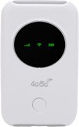 Портативная мобильная точка доступа 5G, 4G LTE WiFi-роутер со слотом для SIM-карты, скорость 300 Мбит/с, светодиодный экран, аккумулятор 3200 мА·ч, возможность подключения 10 устройств, идеально подходит для путешествий и использования на природе 1000018523