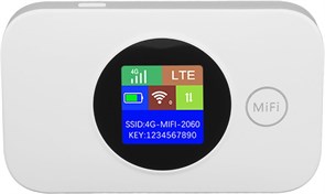 Мобильная точка доступа WiFi 4G, портативная мобильная точка доступа со слотом для карты Micro SIM, поддерживает 8–10 пользователей, высокоскоростной портативный маршрутизатор WiFi для путешествий и бизнеса, поддерживает SIM-карту 5G 1000002093