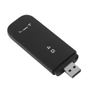 Портативный USB-маршрутизатор Denash 4G LTE, Plug and Play, поддержка 10 устройств, мобильная точка доступа WiFi, питание по USB, шифрование WPA WPA2, со слотом для SIM-карты для планшетов и ноутбуков (черный) 1000018535