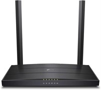 Двухдиапазонный Wi-Fi-маршрутизатор TP-Link Archer VR400 (AC1200 Мбит/с), профиль VDSL2 17a, VDSL/FTTC/FTTS/ADSL, 4 гигабитных порта, 1 порт USB, разъем RJ11, технология OneMesh TP-Link, MU-MIMO, формирование луча, QoS, черный цвет 1000001391