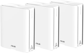 Четырехдиапазонный Mesh-маршрутизатор ASUS ZenWiFi BQ16 (3 шт.) BE25000 с поддержкой Wi-Fi 7 (802.11be): площадь до 8000 кв. футов, порты 10G, функция «Умный дом», поддержка нескольких SSID для Интернета вещей, VPN, родительский контроль, сетевая безопасн 1000018560