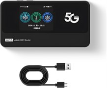 Мобильная точка доступа Bewinner 5G WiFi, местный и международный маршрутизатор с экраном 2,5 дюйма, 16 подключенных устройств, ёмкостью 10000 мА·ч, портативный WiFi-роутер со слотом для SIM-карты для путешествий 1000002217