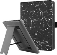 Универсальный кожаный чехол-подставка KASTWAVE для электронных книг с диагональю экрана от 6 до 6,8 дюймов с ремешком на руку, совместимый с Paperwhite Kobo Tolino Pocketbook Sony 1000019775