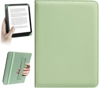 HoYiXi Funda Universal 6-дюймовая электронная книга Pocketbook/Tolino/Kobo Clara HD, совместимая с 6-дюймовыми Kindle Paperwhite/6-дюймовыми Kindle 2024 и 2019, защитный чехол для 6-дюймовой электронной книги, эластичный шнур, зелёный 1000019779