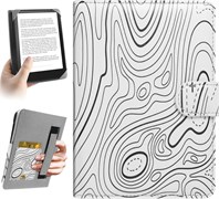 Универсальный чехол HoYiXi для 7-дюймовой электронной книги Kindle, совместимый с 6,8-дюймовыми Paperwhite/Pocketbook и Tolino/Kobo Clara 2E/Kobo Clara HD, защитный чехол для 6-дюймовой электронной книги со встроенным карманом, цвет 