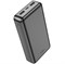 Внешний аккумулятор Hoco Power Bank J100A 20000mAh Black 6931474783585 1201 - фото 565737