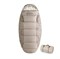 Cпальный мешок Naturehike Oval PS200 220x95cm (Right) Light Grey NH20MSD03-PS200CR 2184 - фото 566722