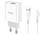 Зарядное устройство Hoco C81A (micro-USB), белый 3136 - фото 567684