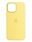 Чехол для iPhone 13 Pro Max Silicone Case (MagSafe), жёлтый 3166 - фото 567715