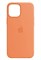 Чехол для iPhone 12 Pro Max Silicone Case (MagSafe), оранжевый 3196 - фото 567745