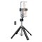 Держатель для смартфона Hoco Tabletop holder “K18 Wave” for live broadcast, черный 3468 - фото 568171