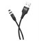 Кабель Hoco U76 USB на Lightning  магнитный 3A 1.2м, черный 3492 - фото 568212