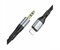 Кабель Hoco UPA22 3.5mm to Lightning 1м, чёрный 3571 - фото 568341