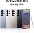 Смартфон Samsung Galaxy S25 Ultra с искусственным интеллектом, 256 ГБ памяти, 12 ГБ ОЗУ, цвет «титановый чёрный», Android-смартфон, камера 200 МП, S Pen, длительное время автономной работы (международная версия) 1000004715