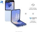 SAMSUNG Galaxy Z Flip6, 12 ГБ ОЗУ, 256 ГБ встроенной памяти, синий, камера 50 МП, 1 год гарантии продавца (международная версия) 1000014713