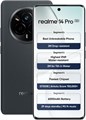 Смартфон Realme 14 Pro 5G | 12 ГБ ОЗУ, 256 ГБ ПЗУ | 6,77-дюймовый OLED-дисплей с частотой обновления 120 Гц | 50-мегапиксельная камера с оптической стабилизацией изображения | 6000 мА·ч | Android 15 | Защита от воды IP69 | Две SIM-карты | Гарантия 12 меся 1000004415 - фото 570224