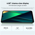 Xiaomi POCO c75 Mobile, зеленый (8 ГБ ОЗУ + 256 ГБ) | Восьмиядерный процессор MediaTek Helio G81 | Дисплей 6,88 дюйма с частотой обновления 120 Гц | Двойная камера с искусственным интеллектом 50 Мп + фронтальная камера 13 Мп 1000012592